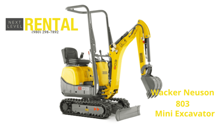 How the Wacker Neuson 803 Can Help In Plumbing: Review Of Mini Excavator