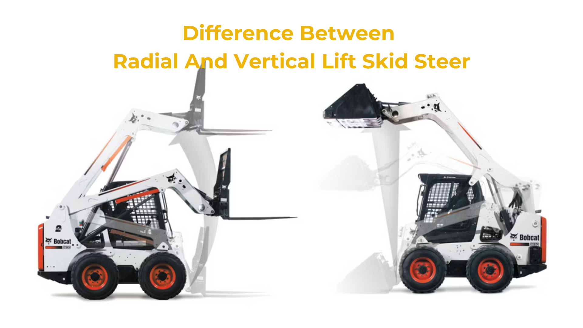 Difference Between Radial and Vertical Lift Skid Steer Next Level Rental N