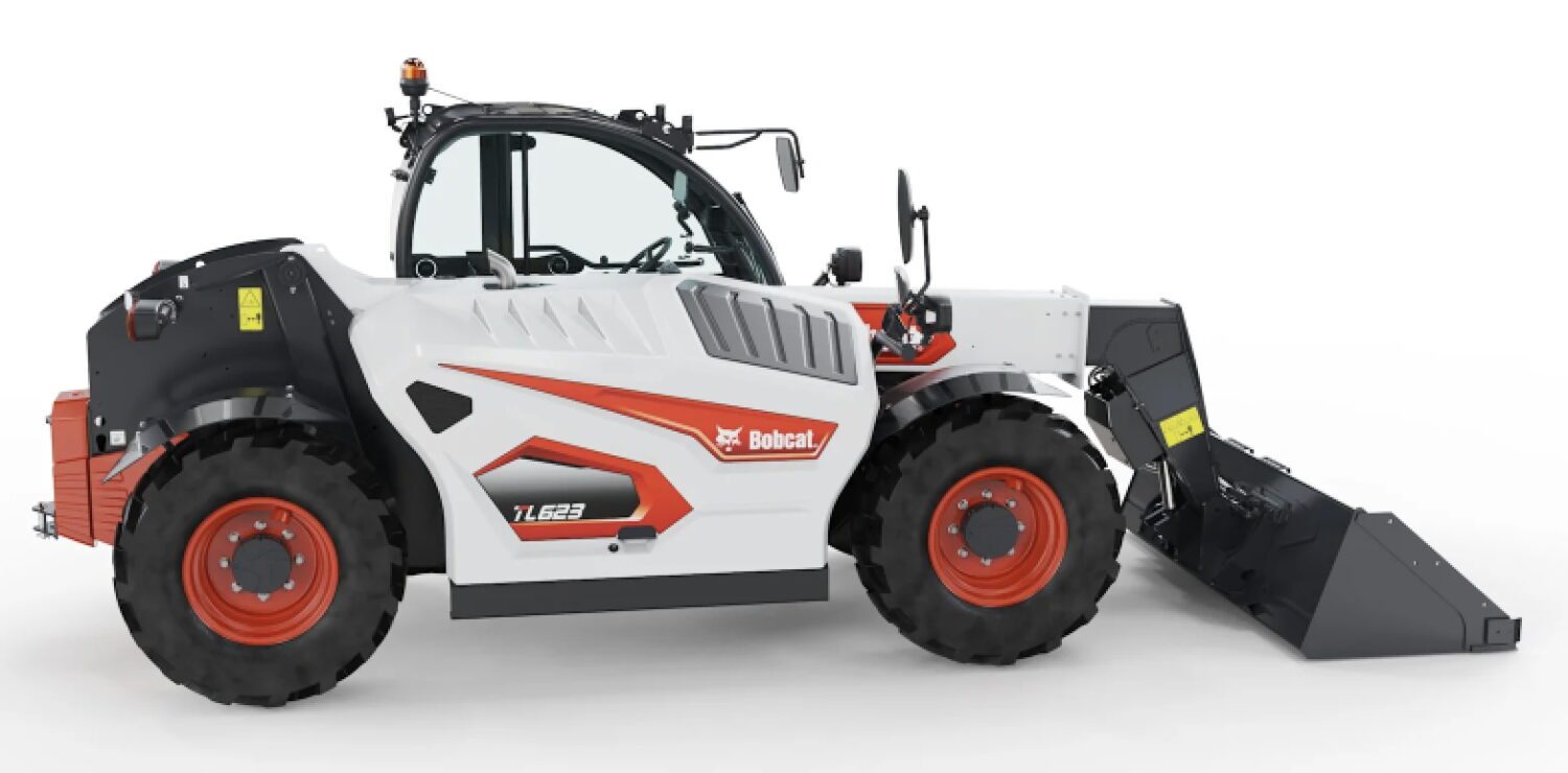 Bobcat telehandler Side